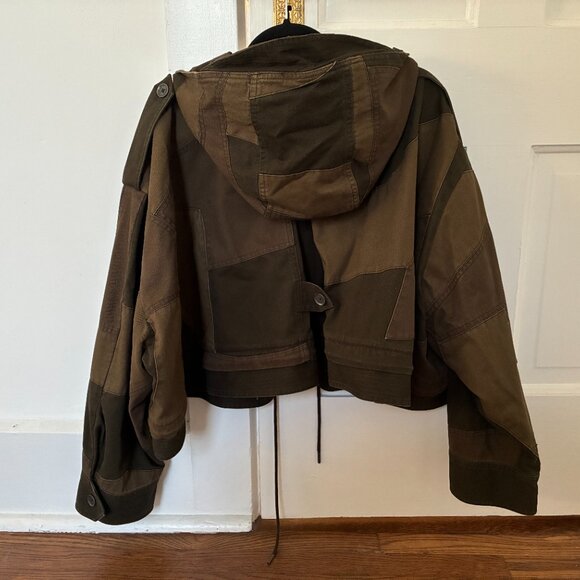 ZARA PATCHWORK JACKET S 4786 - Worn Once! - Picture 5 of 10